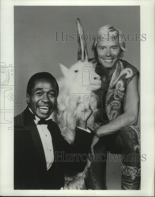 1985 Press Photo Ben Vereen & Gunther Gebel-Williams - mjp38387- Historic Images