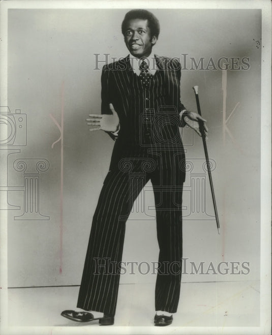 1977 Press Photo Bob Vereen In Bob Hope's All-Star Comedy Tribute To Vaudeville- Historic Images