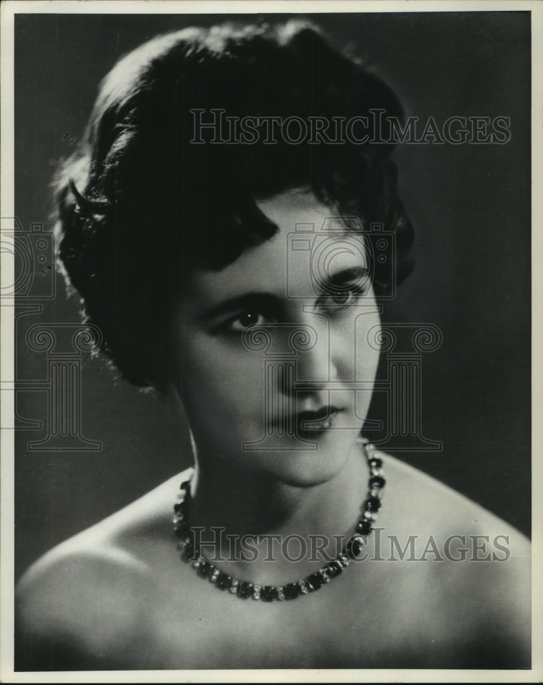 1966 Press Photo Halina Sloniowska, Polish Soprano - mjp39005- Historic Images