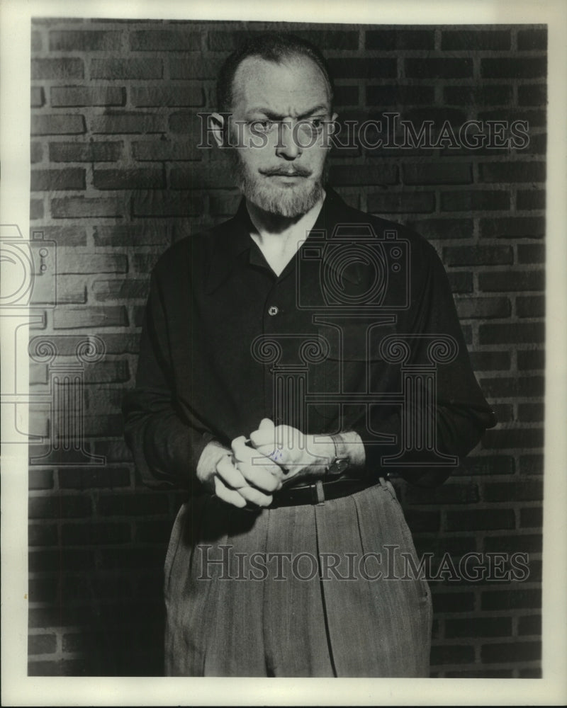 1950 Press Photo actor Everett Sloane in the play &quot;Van Gogh&quot; - mjp39016- Historic Images