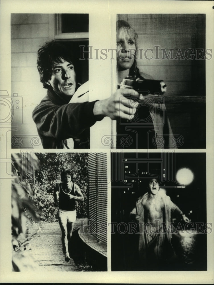 1980 Press Photo Actor Dustin Hoffman in the Motion Picture "Marathon Man"- Historic Images