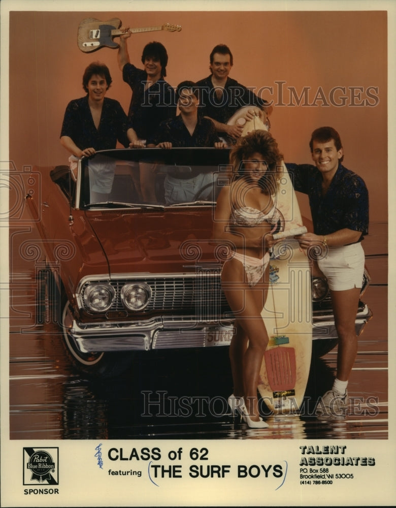 1990 Press Photo Class of 62 featuring The Surf Boys - mjp39731- Historic Images