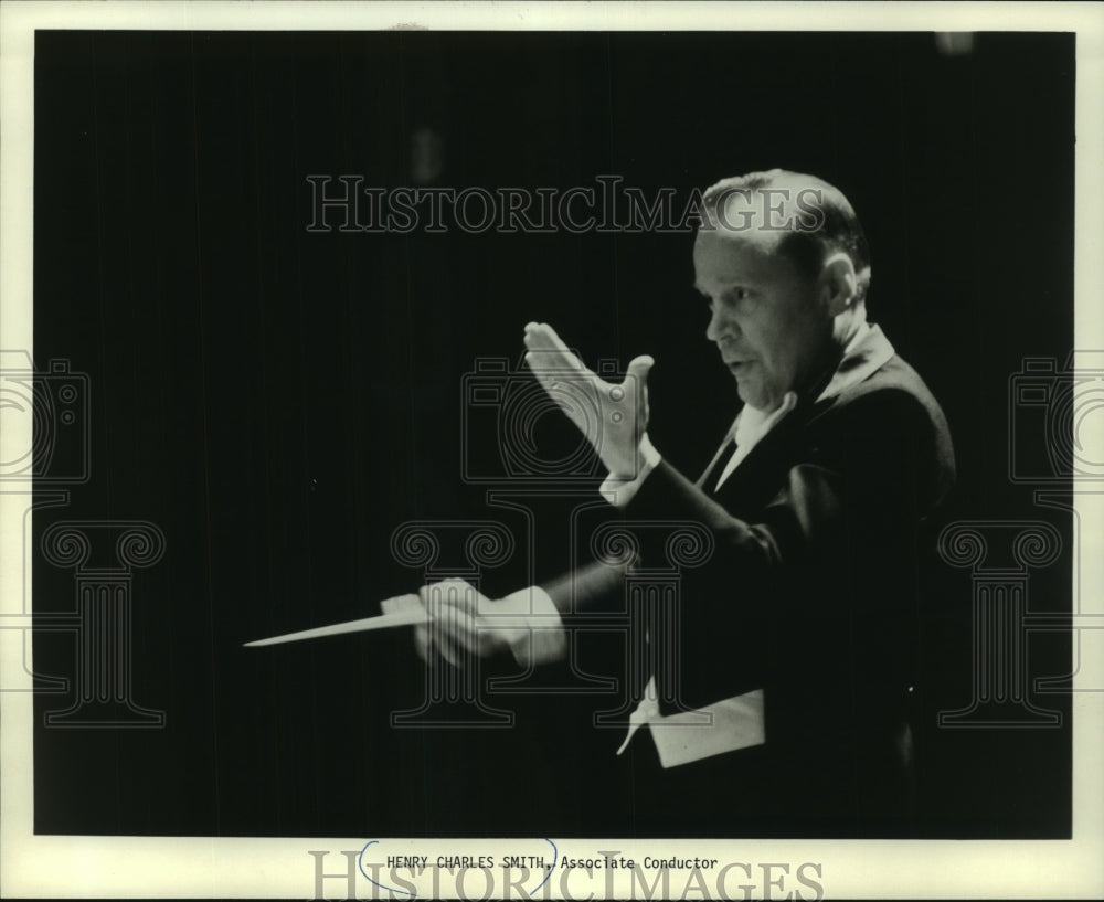 1979 Press Photo Associate Conductor Henry Charles Smith - mjp40161- Historic Images