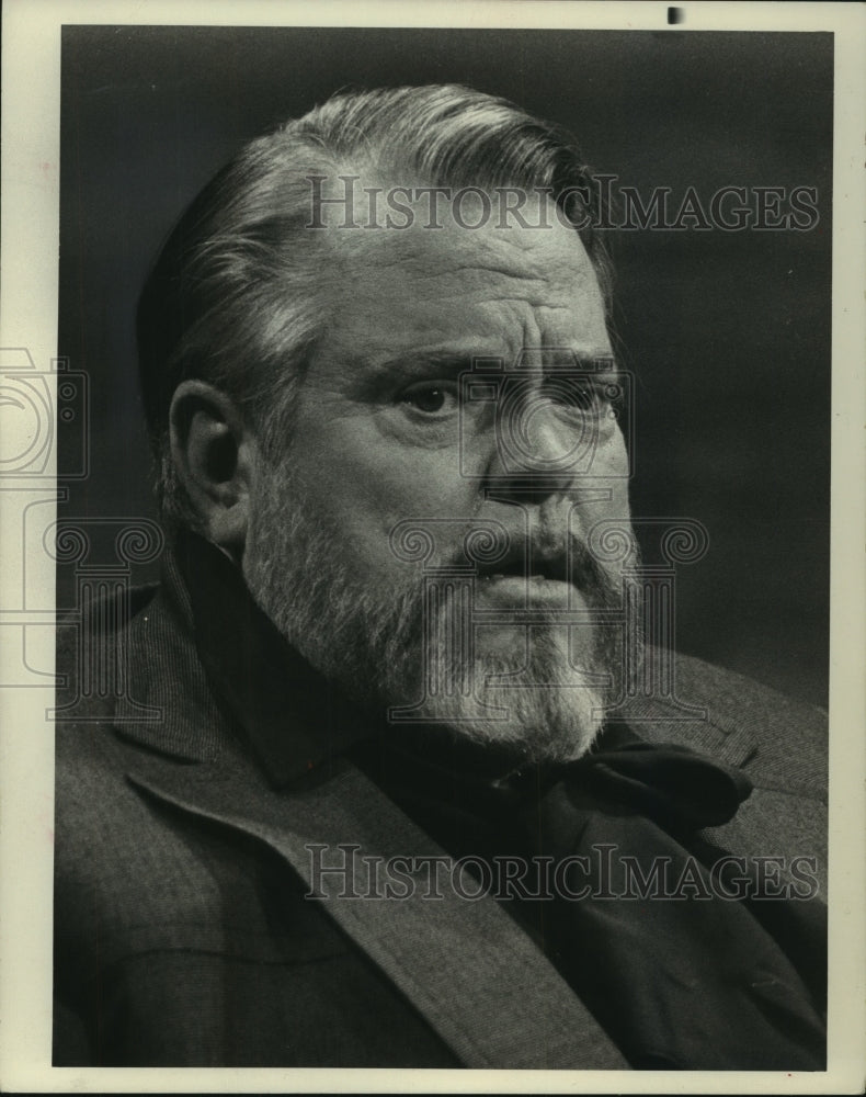 1976 Press Photo Actor And Playwright Orson Welles - mjp40737- Historic Images