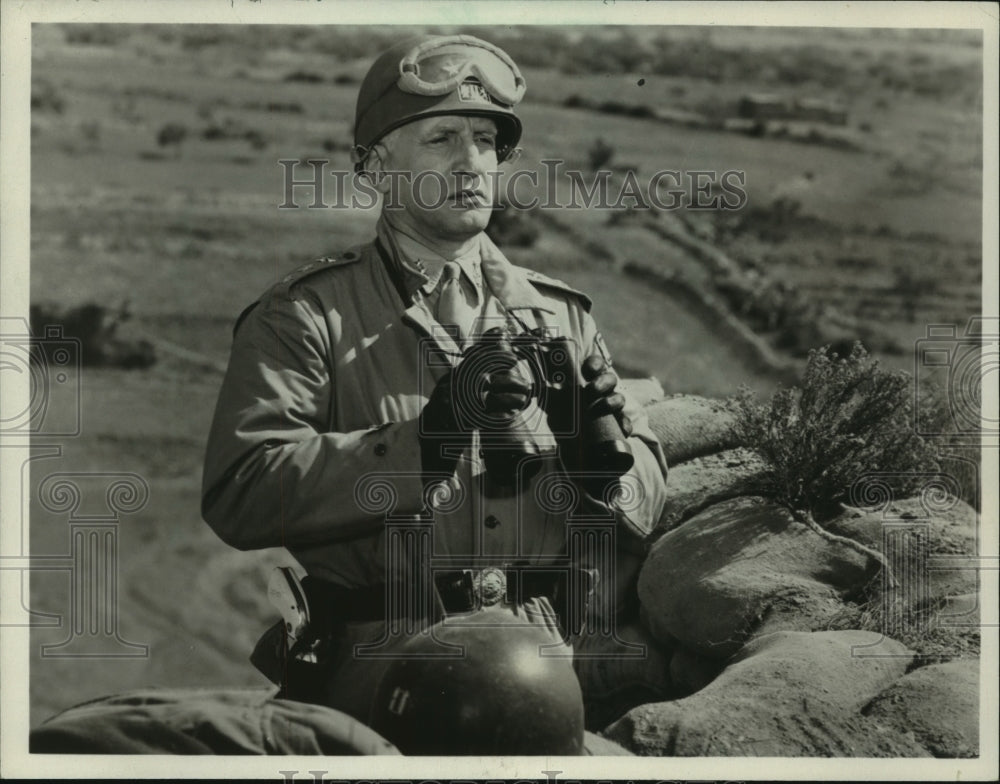 1981 Press Photo George C. Scott in "Patton" - mjp41559- Historic Images