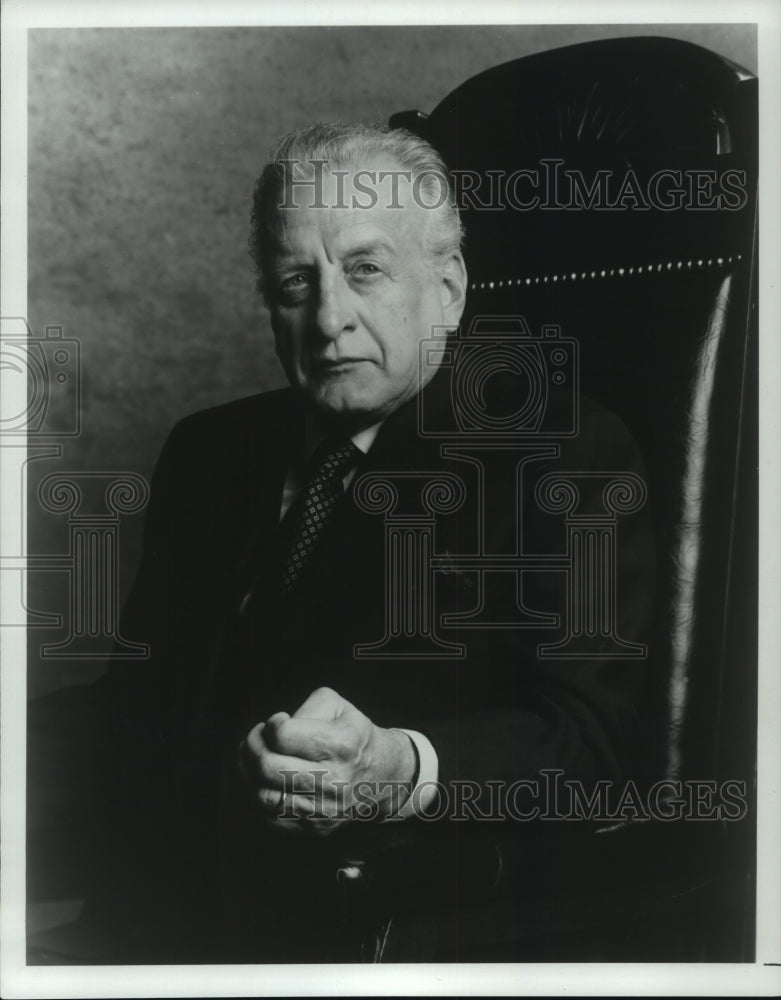 1987 Press Photo George C. Scott in &quot;Mr. President&quot; - mjp41617- Historic Images