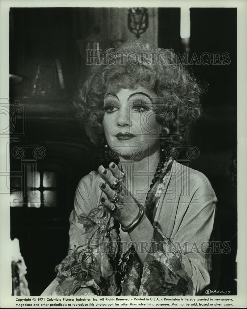 1971 Press Photo Actress Anne Baxter - mjp42076- Historic Images