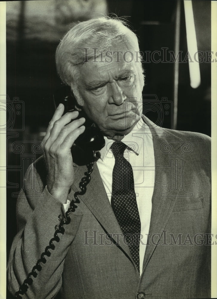 1979 Press Photo Buddy Ebsen stars in "Barnaby Jones" - mjp42602- Historic Images