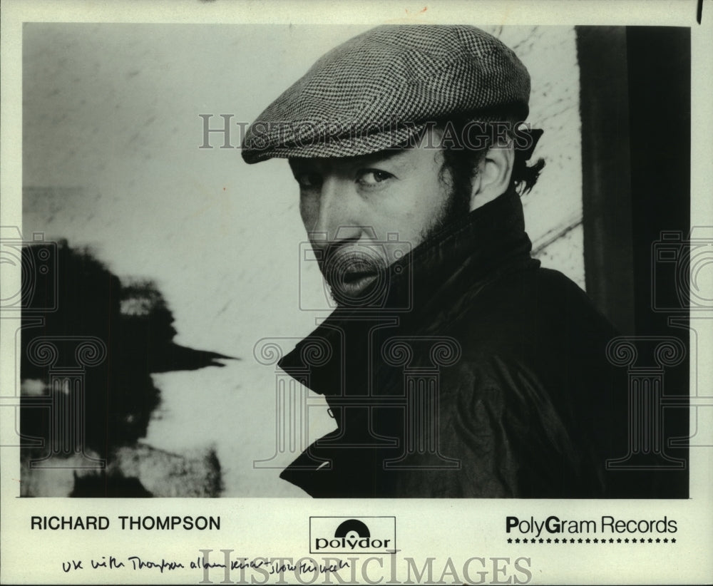 1988 Press Photo Singer Richard Thompson - mjp43086- Historic Images