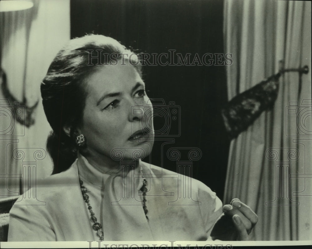1967 Press Photo Actress Ingrid Bergman stars in &quot;Bogart&quot; - mjp43158- Historic Images