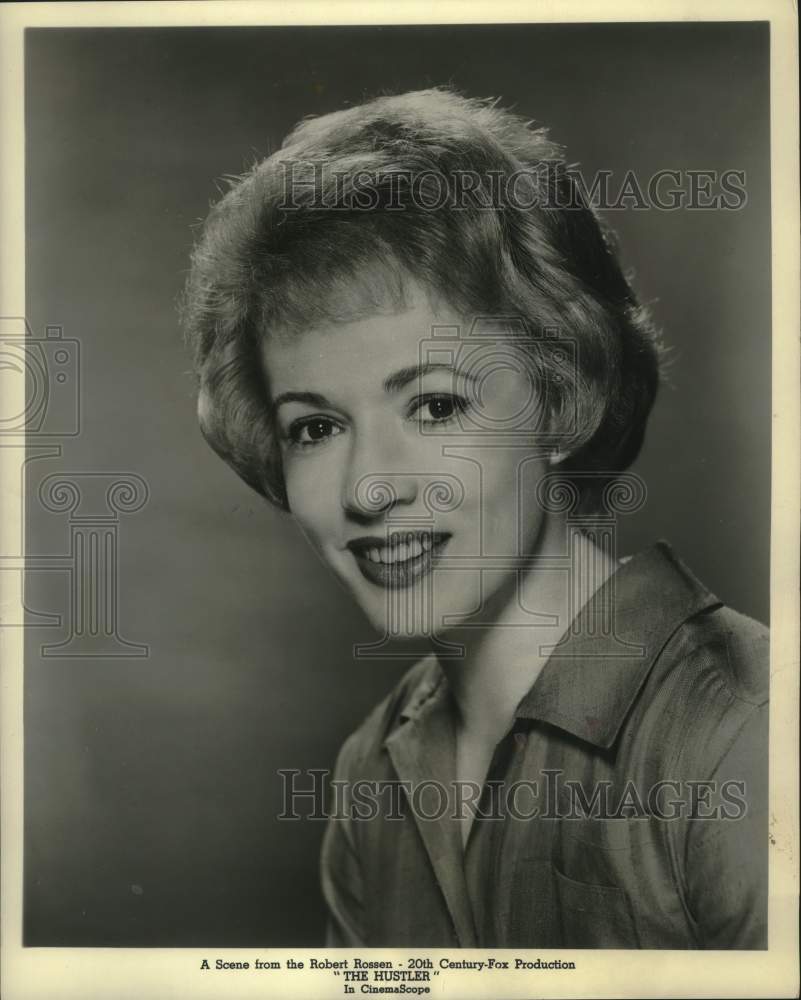 1962 Press Photo Piper Laurie star of &quot;The Hustler&quot; received an Oscar nomination- Historic Images