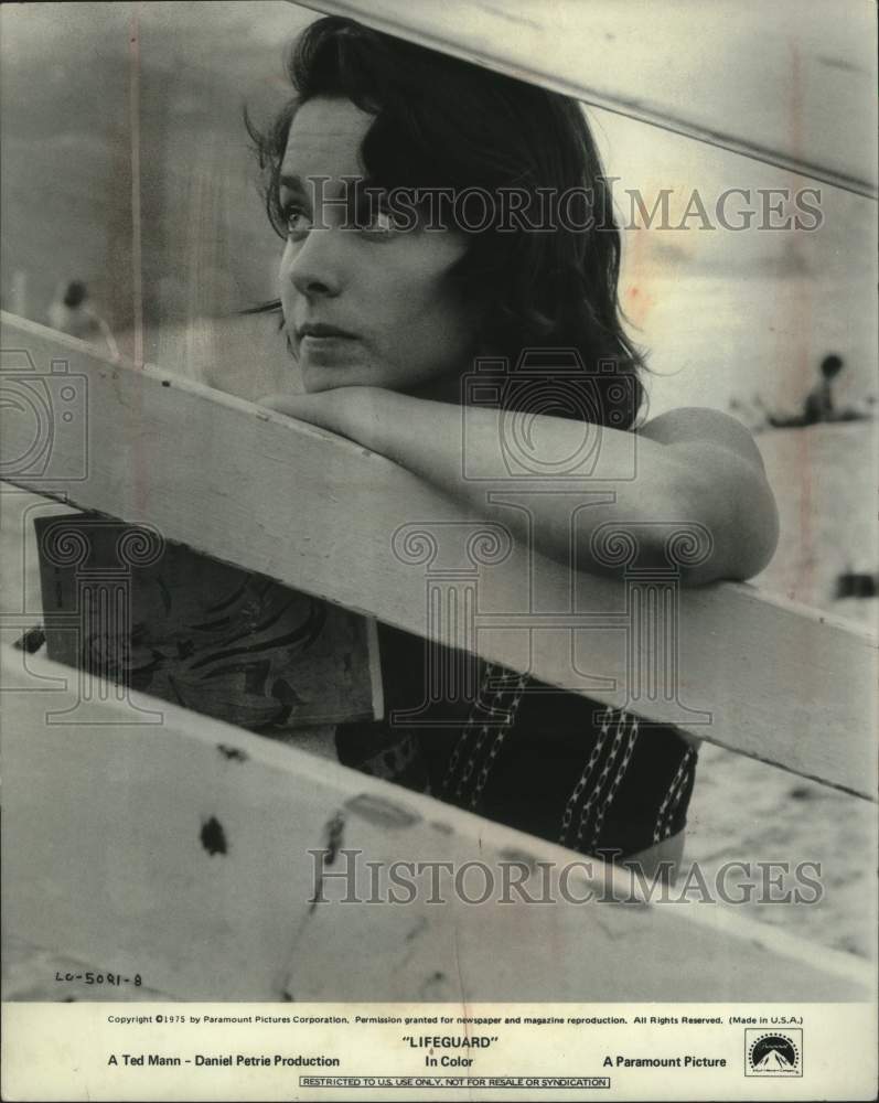 1976 Press Photo Kathleen Quinlan in scene from "Lifeguard" - mjp43586- Historic Images
