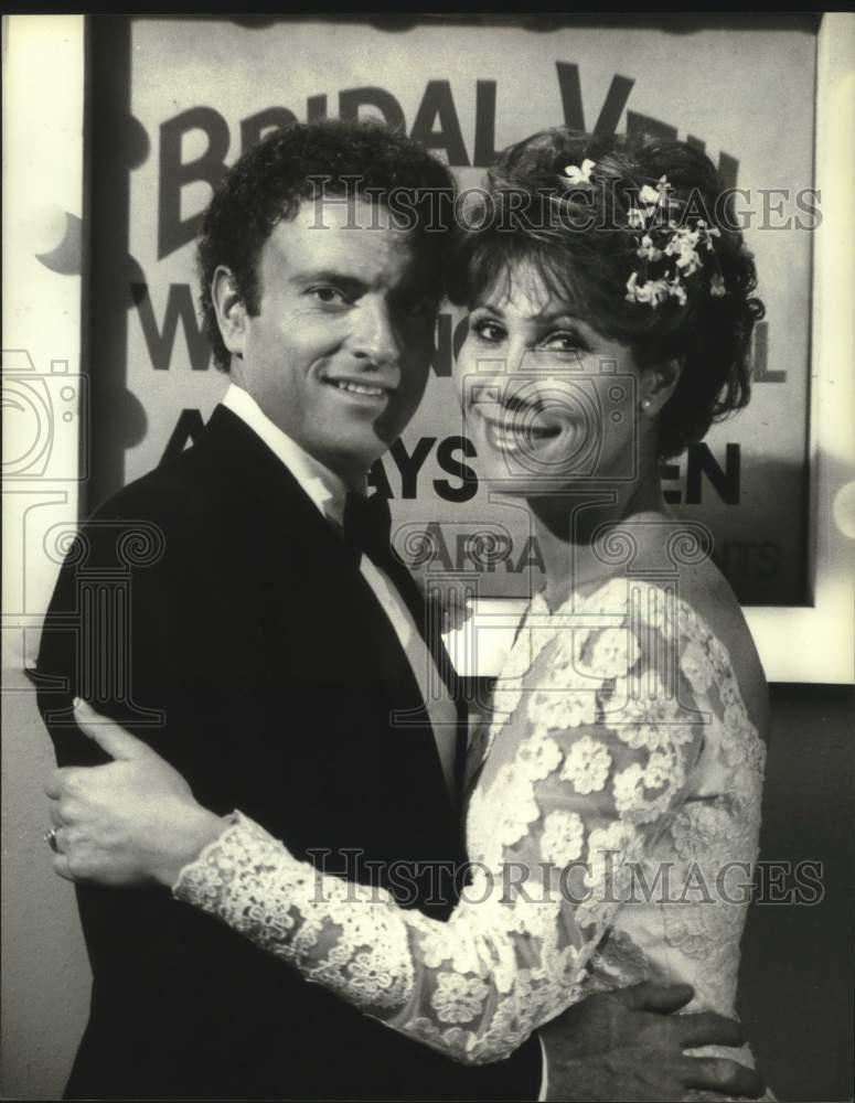 1983 Press Photo Actress Michele Lee and another - mjp43648- Historic Images