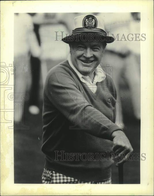 1986 Press Photo Comedian Bob Hope - mjp43774- Historic Images