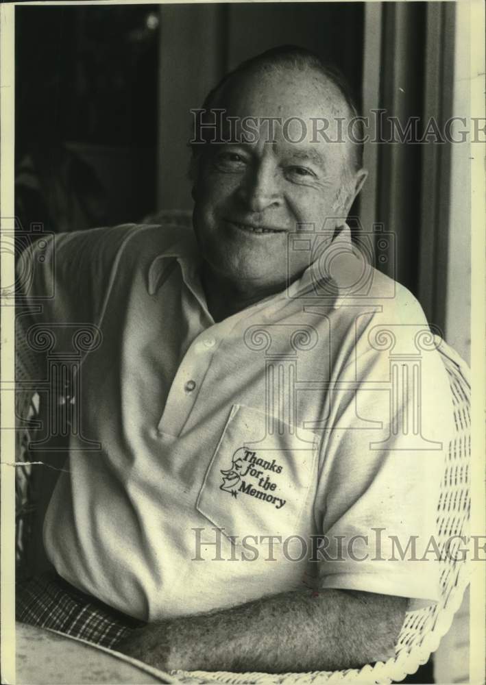 1980 Press Photo Bob Hope, comedian and actor, Los Angeles - mjp43894- Historic Images