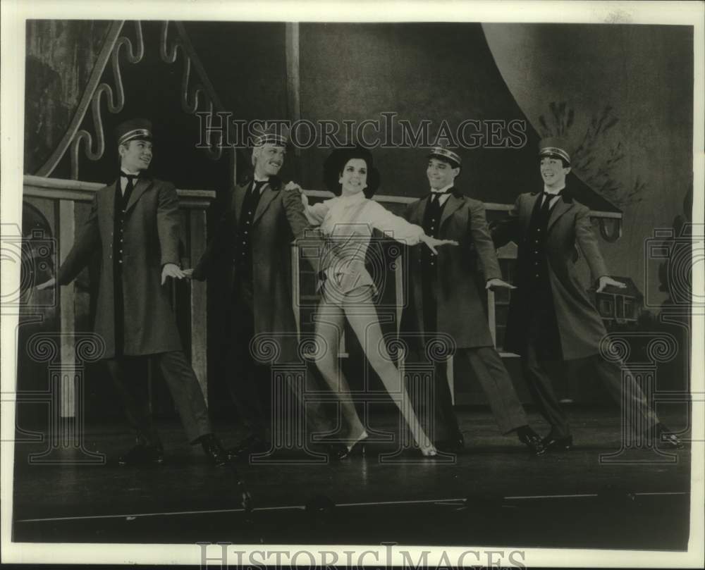 1979 Press Photo Ann Miller stars in the smash hit musical Sugar Babies- Historic Images