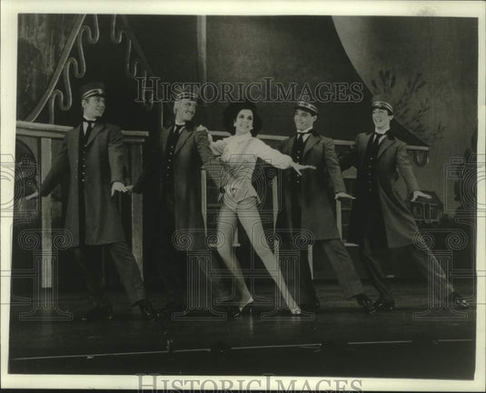 1979 Press Photo Ann Miller stars in the smash hit musical Sugar Babies- Historic Images