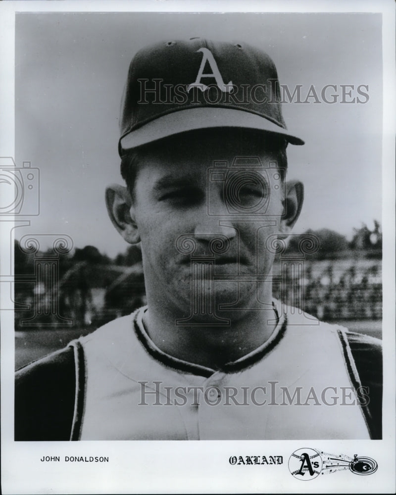 1969 Press Photo John Donaldson to play second base for Oakland Athletics- Historic Images