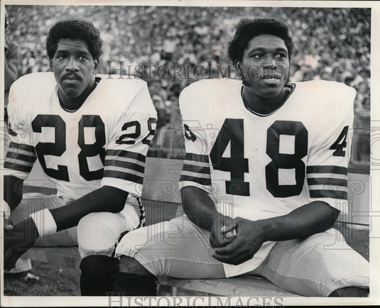 1973 Press Photo Cornerback Ken Ellis - mjs02676- Historic Images