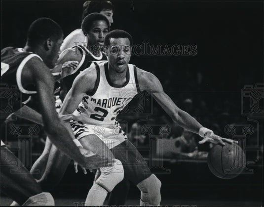 1979 Press Photo Michael Wilson, Marquette had a goal in mind. - mjs03503- Historic Images