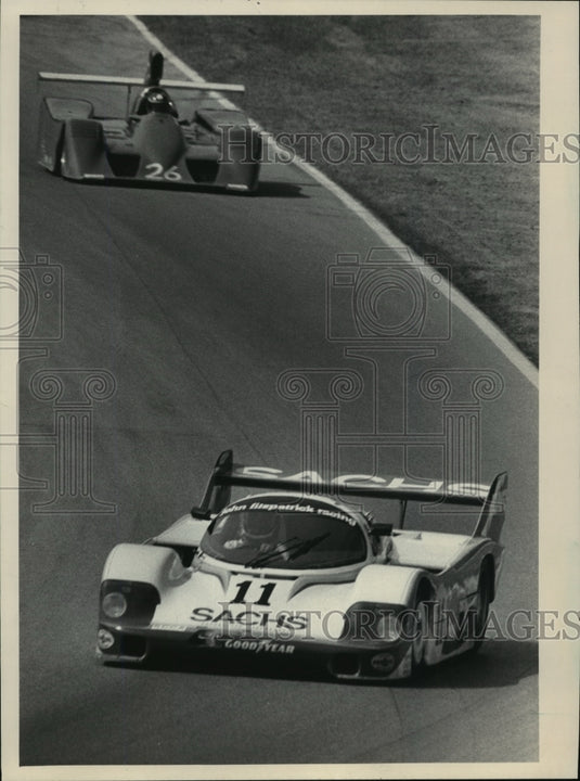 1983 Press Photo Canadian-American Challenge Cup - John Fitzpatrick, Winner- Historic Images