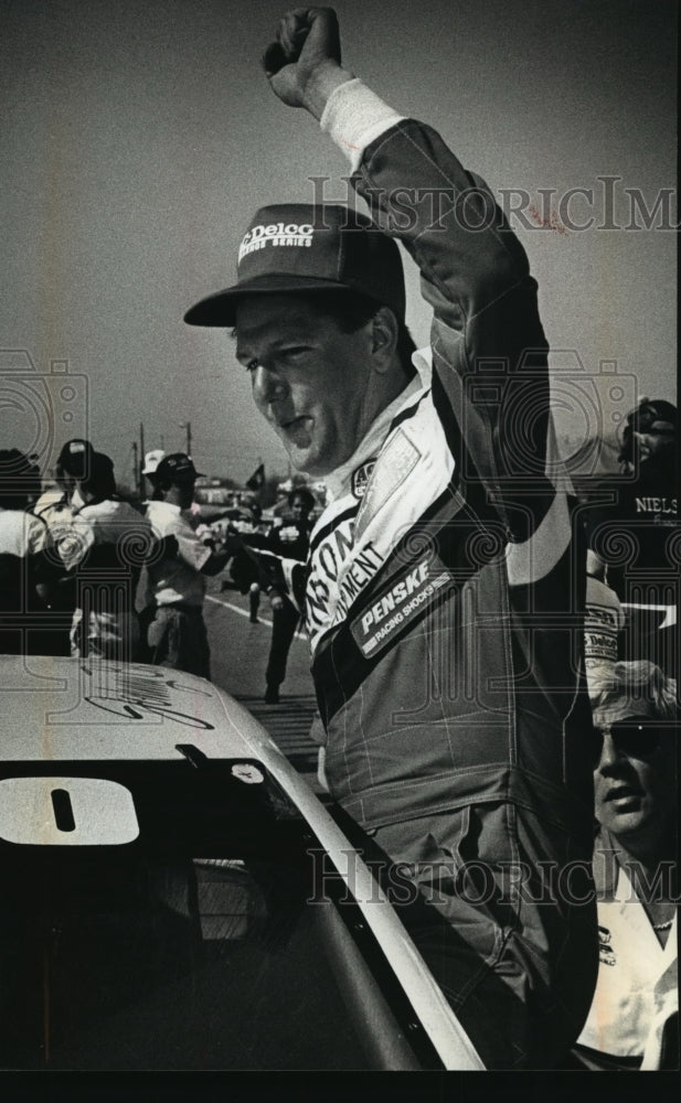 1992 Press Photo Johnny Benson Jr., Racer From Grand Rapids, Michigan- Historic Images