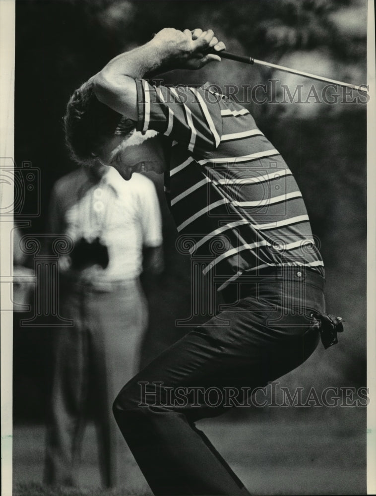 1984 Press Photo Mark Bemowski, Wisconsin Amateur Golfer - mjt00278- Historic Images