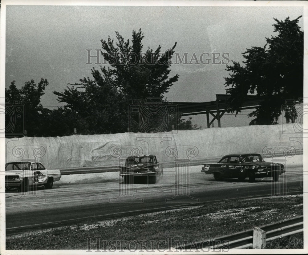 1981 Press Photo Richard Kleich, Other Drivers, State Fair Park, Wisconsin- Historic Images