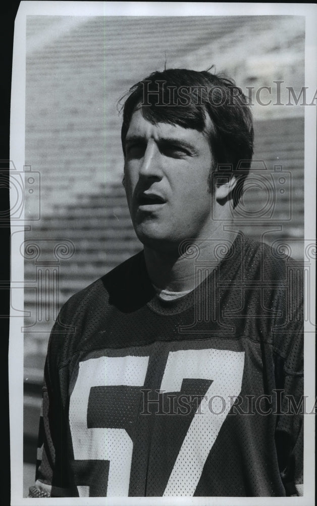 1976 Press Photo Green Bay Packers - Ron Acks, Football Player - mjt01407- Historic Images