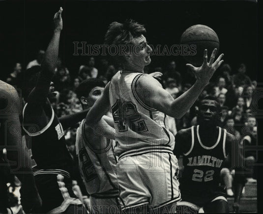 1992 Press Photo Waukesha South High School - Tim Black, Basketball Player- Historic Images