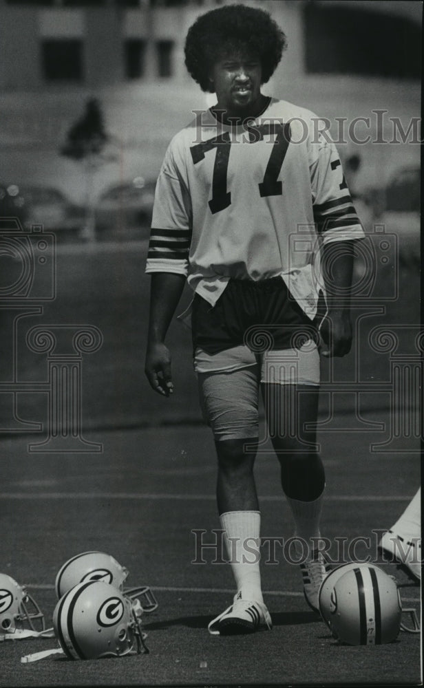 1977 Press Photo Green Bay Packers - Mike Butler, Top Draft Choice - mjt01946- Historic Images