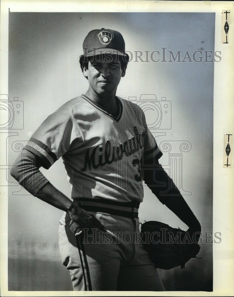 1980 Press Photo Milwaukee Brewers - Bill Castro, Baseball Player - mjt01958- Historic Images