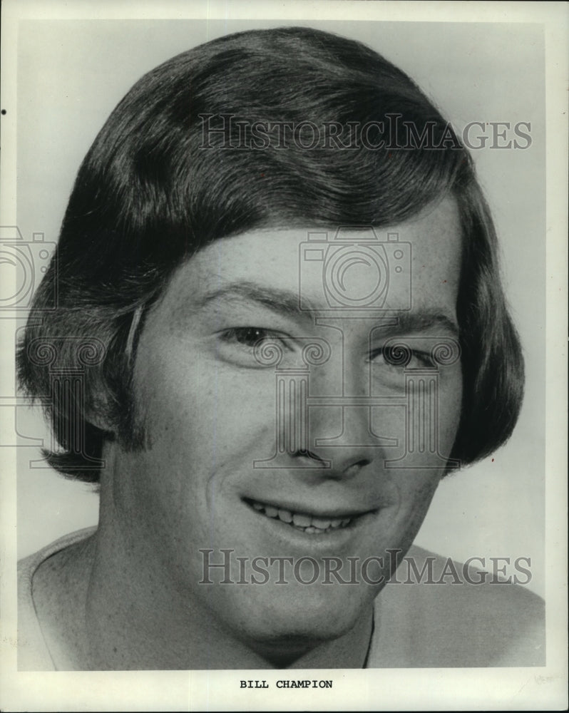 1974 Press Photo Milwaukee Brewers - Bill Champion, Baseball Player - mjt02005- Historic Images