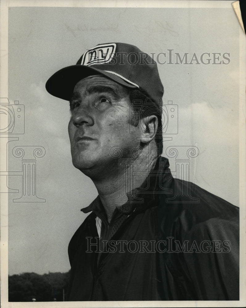 Press Photo American football coach Alex Webster- Historic Images