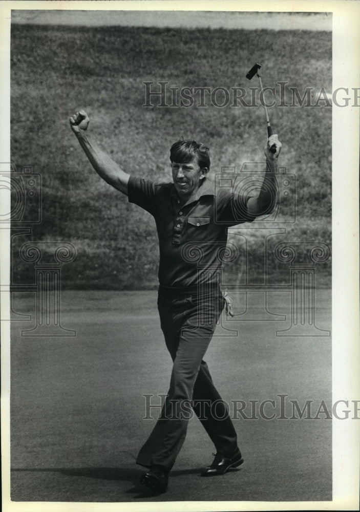 1979 Press Photo Golfer Roy Abrameit at the Wisconsin PGA Medal Play Tournament- Historic Images