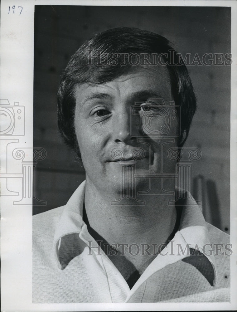 1974 Press Photo University Of Wisconsin-Milwaukee Basketball Coach Bill Klucas- Historic Images