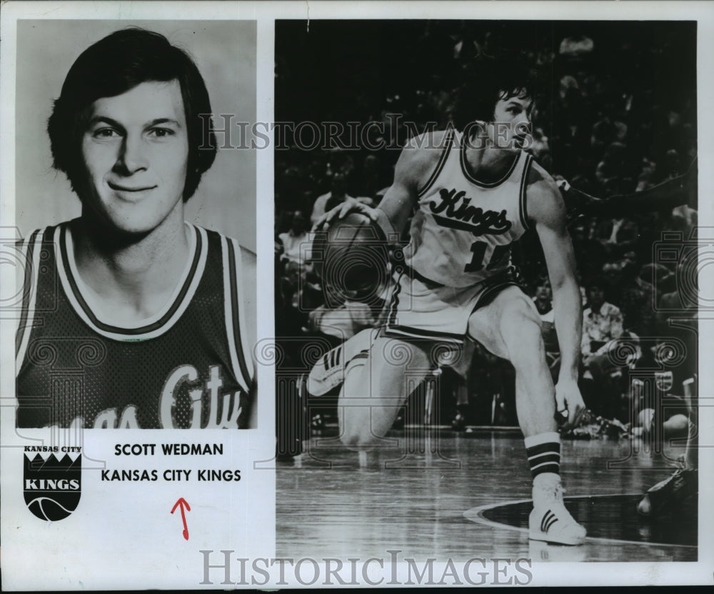 1979 Press Photo Kansas City Kings Professional Basketball Player Scott Wedman- Historic Images