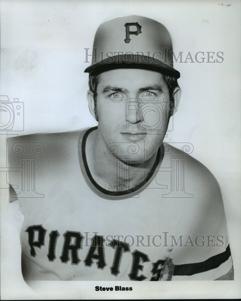 1972 Press Photo Pittsburgh Pirates baseball pitcher, Steve Blass - mjt03613- Historic Images