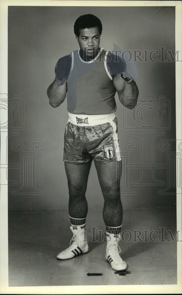 1980 Press Photo Michael Arms after winning national Golden Gloves title- Historic Images