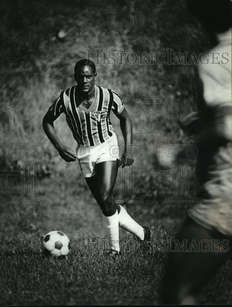 1979 Press Photo Marquette&#39;s Hayden Knight wants to play professional soccer- Historic Images