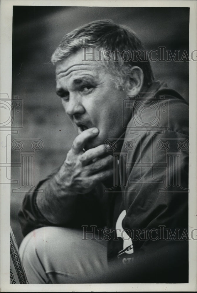 1974 Press Photo John Jardine, University of Wisconsin - mjt03924- Historic Images