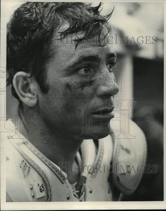 1969 Press Photo Green Bay Packers football player, Doug Hart - mjt04068- Historic Images