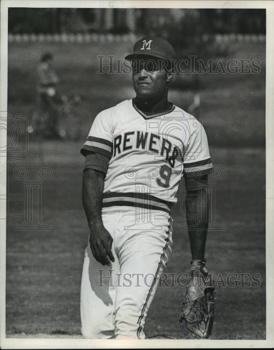 1976 Press Photo Milwaukee Brewers' baseball player Pedro Garcia - mjt04187- Historic Images