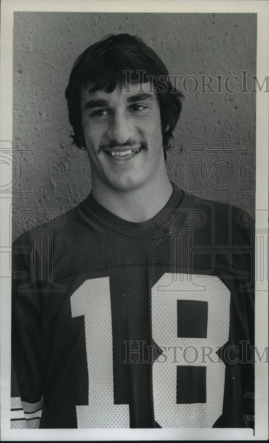 1976 Press Photo Joe Danelo, Green Bay Packers player. - mjt04472- Historic Images