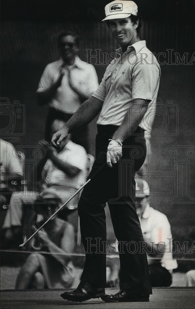 1979 Press Photo Golfer Ed Dougherty smiles during a tournament - mjt04702- Historic Images