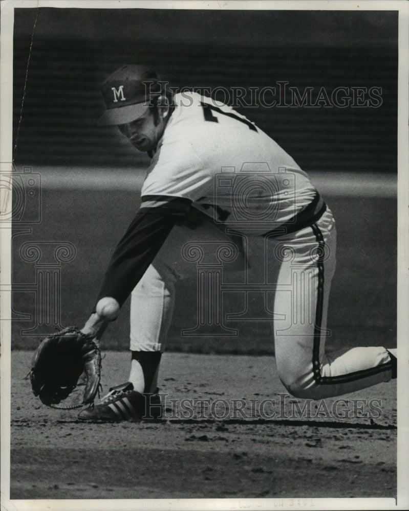 1976 Press Photo Milwaukee Brewers baseball player Don Money at Spring training- Historic Images