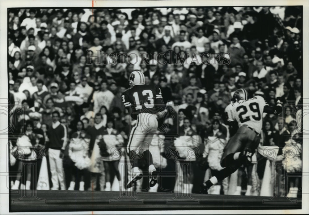 1992 Press Photo Lionell Crawford, Green Bay Packers Football Player - mjt05568- Historic Images