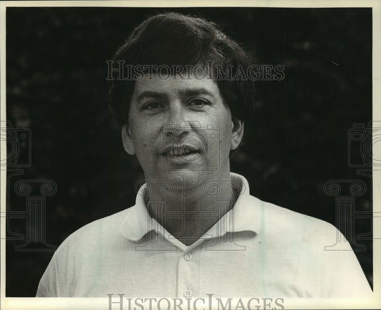 1984 Press Photo Beloit College football's Ed De George - mjt05701- Historic Images