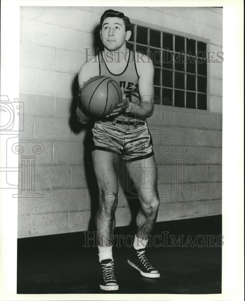 1981 Press Photo Art Felker, Marquette University basketball player - mjt05887- Historic Images