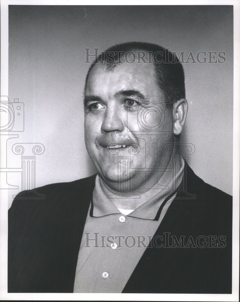 1962 Press Photo Ted Fritsch, smiling, June 1962. - mjt05988